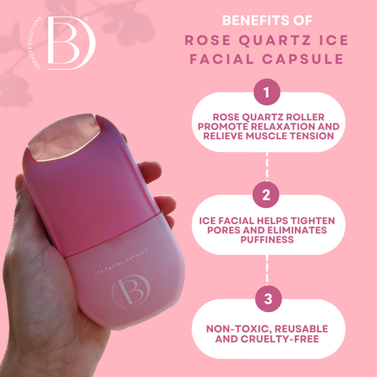 Discover the Benefits of Rose Quartz Ice Facial Capsule
